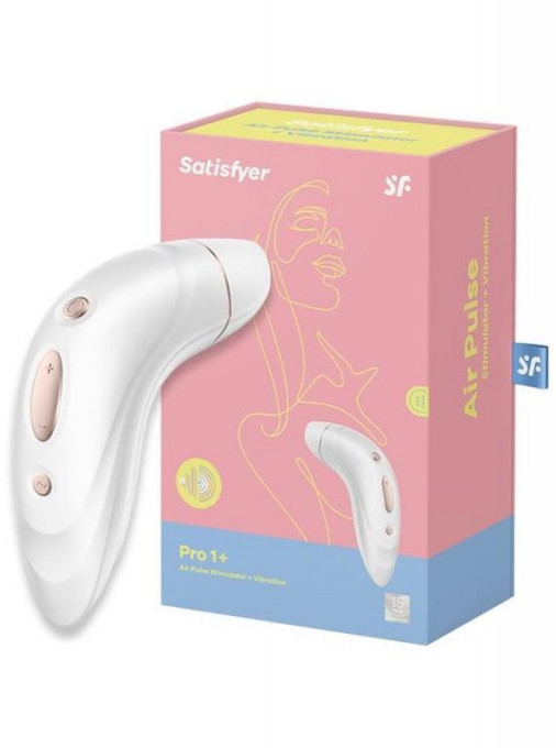Vibrator Stimulator clitoris Satisfyer Pro 1+ (Air Pulse + Vibration) - Img 2