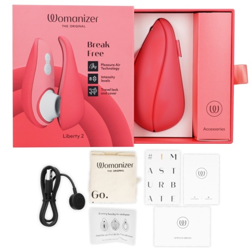 Vibrator stimulator Clitoris Womanizer Liberty 2 Roz - Img 6