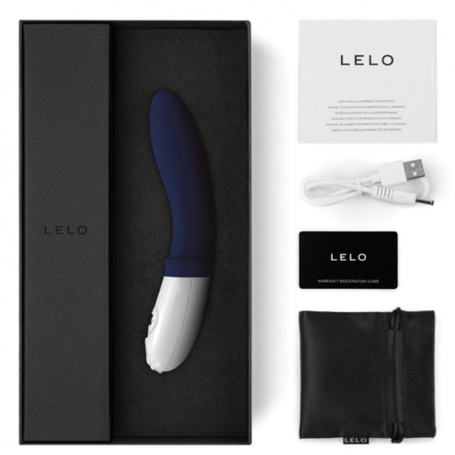 Vibrator stimulator prostata LELO - BILLY 2 Albastru - Img 2