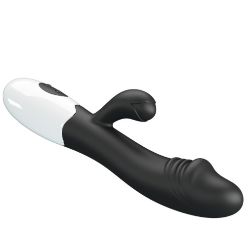 Vibrator stimulator punct G si clitoris Pretty Love - Snappy G-Spot Negru 30 funcții de vibrație - Img 2