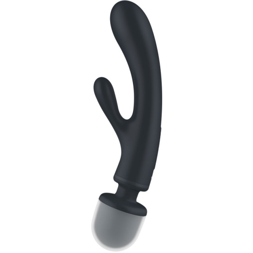 Aparat masaj Satisfyer - Triple Lover Rabbit Grey - Img 4