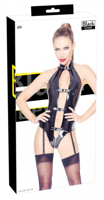 Body negru de vinil Vinyl Body, Black Level - M - Img 2