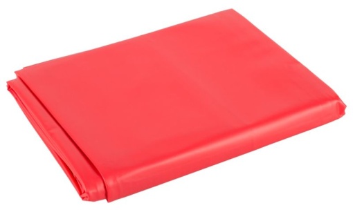 Cearceaf de pat Vinyl Sheet, red (200 x 230 cm) - Img 3