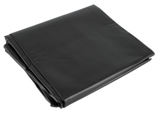 Cearsaf negru de pat Vinyl Bed Sheet, black - Img 2