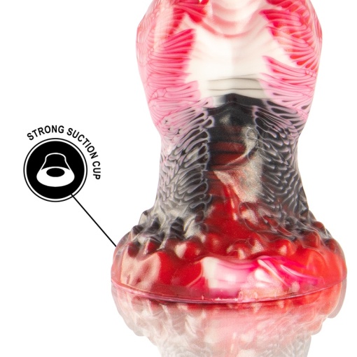 Dildo din silicon forma fantezista EPIC - HELIOS DILDO WITH TESTICLES HEAT AND ECSTASY - Img 5