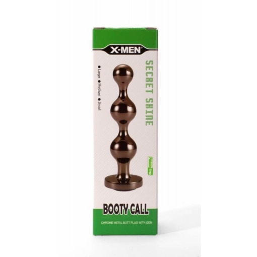 Dop Anal Metalic Secret Shine Small (10.5cm) - Img 3