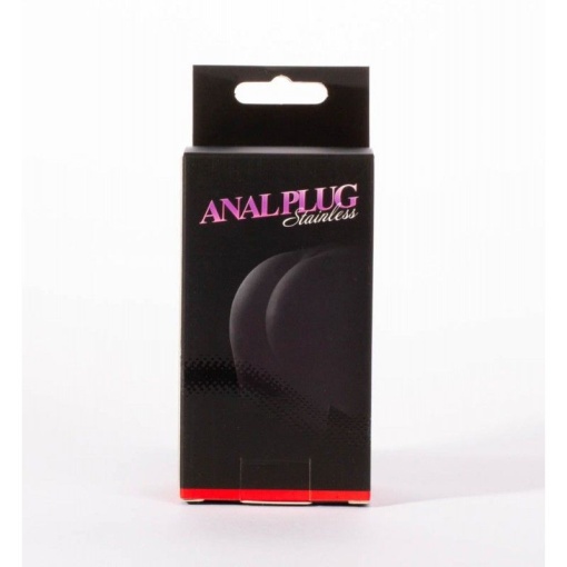 Dop anal Stainless Anal Plug L (9.5cm) - Img 3