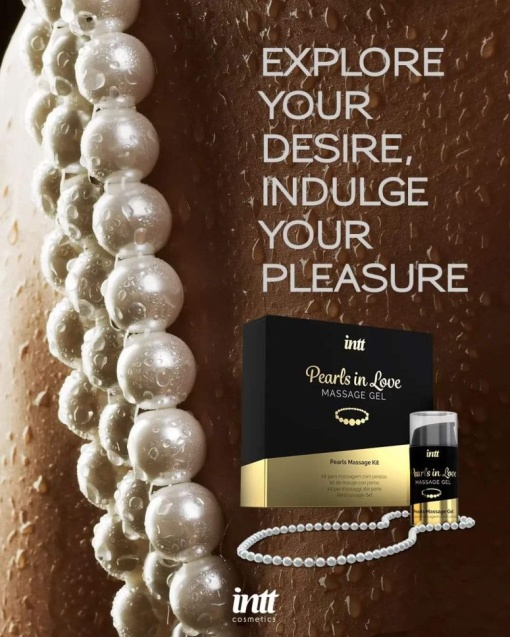 Gel masaj intim INTT Massage &amp; Oral Sex - Pearls In Love - Img 4