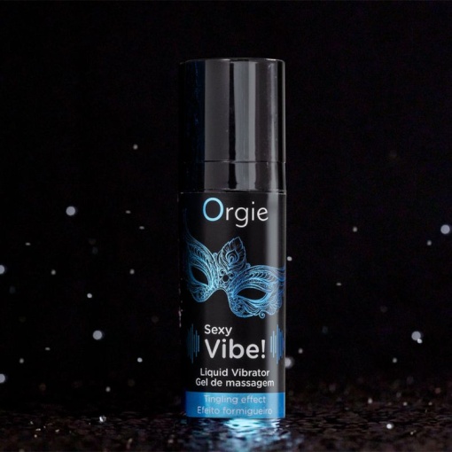 Gel stimulator unisex Sexy Vibe! Liquid Vibrator, 15ml - Img 2