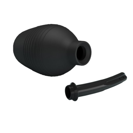Irigator anal Mr. Play Anal Douche Black - Img 2