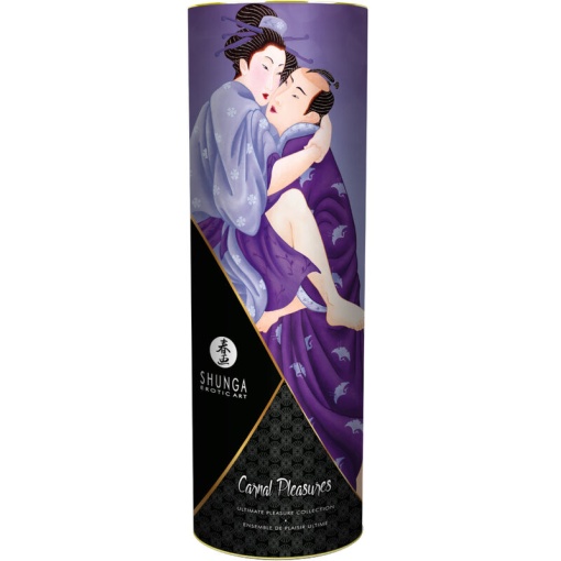 Kit masaj erotic pentru cupluri Shunga - Carnal Pleasures Collection Kit - Img 5