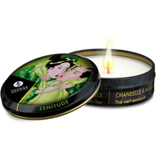 Kit masaj erotic pentru cupluri Shunga - Edo Garden Kit Organic Collection - Img 7
