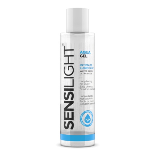 Lubrifiant intim pe baza de apa Sensilight aquagel, 150 ml - Img 2