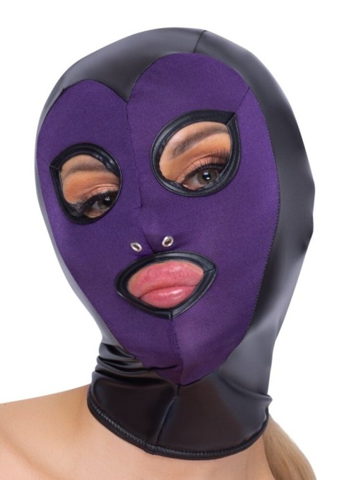 Masca de cap bicolora Bad Kitty Head Mask - Img 3