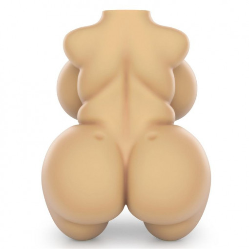Masturbator culoare naturala cu sani Torso Streetgirl's #6 Flesh 32.5x24x16cm - Img 2