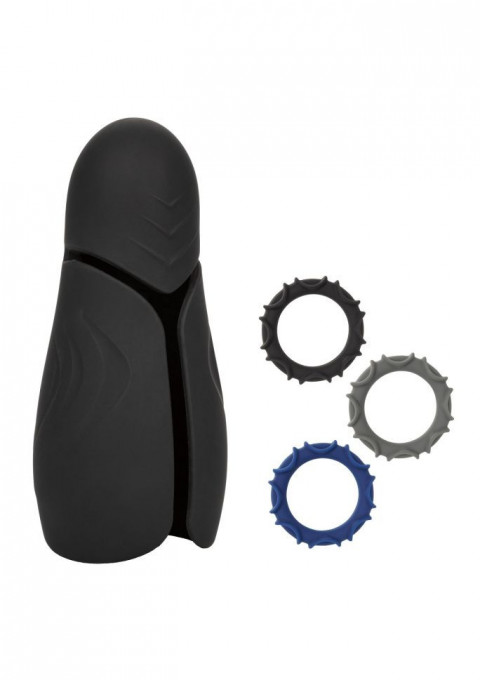 Masturbator pentru barbati striat cu noduri Elite Pro Stroker - Img 2
