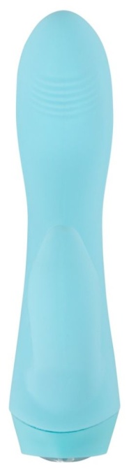 Mini rabbit vibrator, blue (13.7 cm) - Img 4