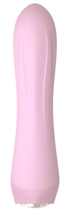 Mini vibrator cu vibratii puternice 13.6 cm Roz - Img 2