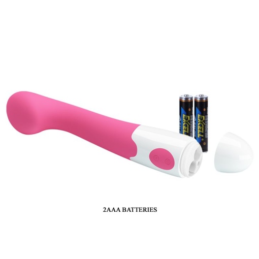 Mini vibrator din silicon cu 30 de functii de vibratii Pretty Love Charles 16cm - Img 3