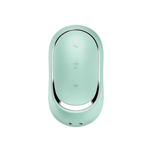 Mini vibrator pentru stimulare clitoridiana Satisfyer Pro To Go 2 mint (9.5cm) - Img 3