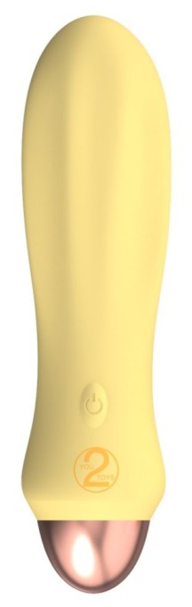 Mini vibrator stimulator si 7 moduri de vibratie Cuties 2.0 Yellow (12,6 cm) - reincarcabil - Img 5