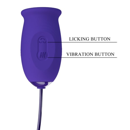 Ou si limba vibratoare 12 functii de vibrare Pretty Love Daisy - Youth- Reincarcabil - Img 6