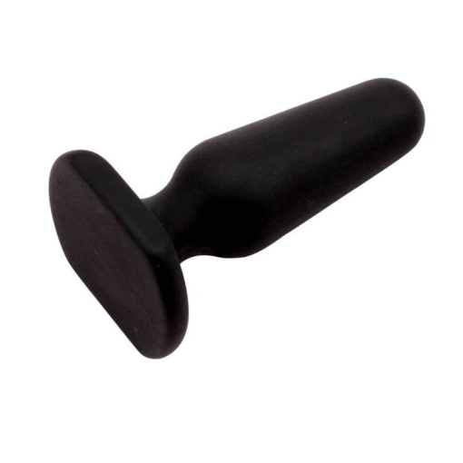 Plug anal Black Mont din silicon S Silicone Plug, black (7.5cm) - Img 2