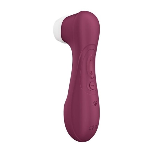 Stimulator clitoris cu unde de presiune Pro 2 Generation 3 with Liquid Air wine red - Img 2