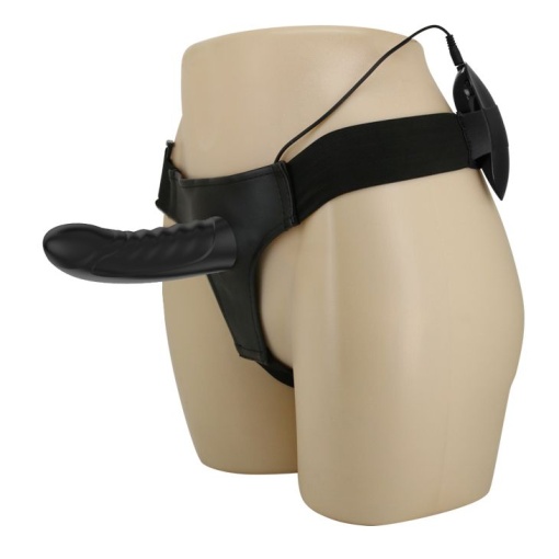 Strap-on Silicon cu Vibratii- Marvin 16.2cm - Img 3