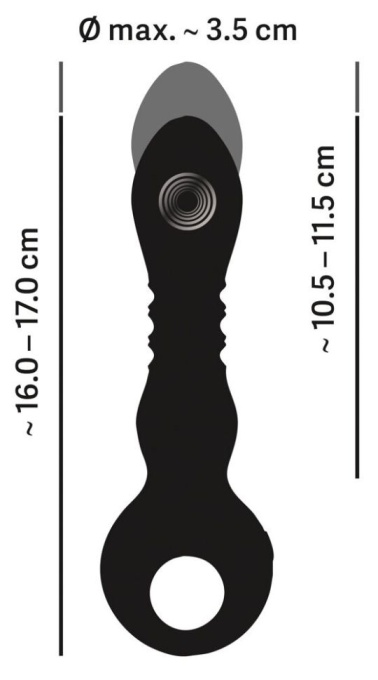Strong Thrusting Vibrator – 10 Moduri de impingere si Vibratie, 17 cm - Img 4