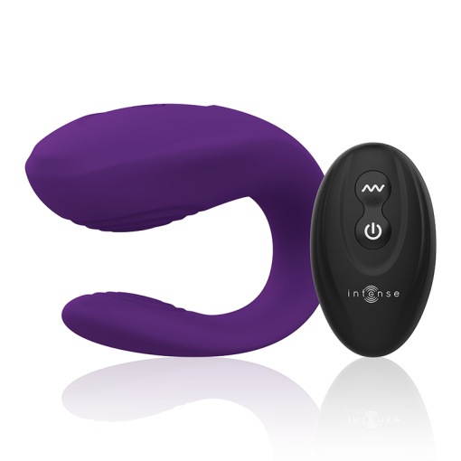 Vibator pentru cupluri Intense Bruno Partner Double Lilac Pleasure - Img 4