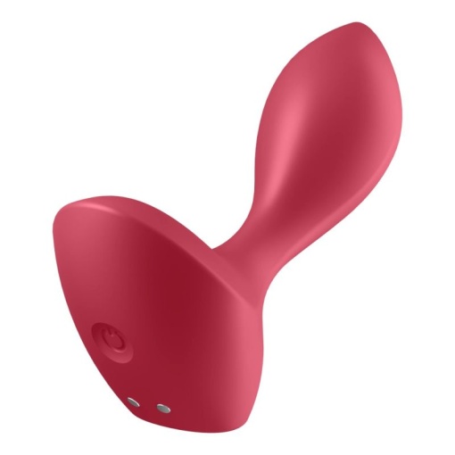 Vibrator anal flexibil Satisfyer Backdoor Lover red (11.5cm) - Img 3
