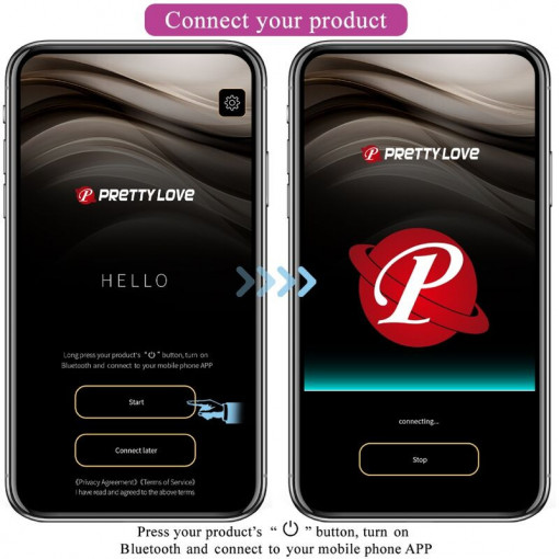 Vibrator cu control la distanta PRETTY LOVE AUGUST Double Pleasure - Img 5
