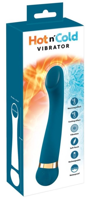 Vibrator cu incalzire Hot 'n Cold Vibrator (21,6 cm) - Img 3