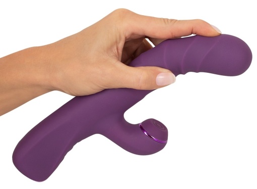 Vibrator cu stimulare clitoris si punct G cu miscare sus in jos Javida 10 moduri de vibratii - Img 6