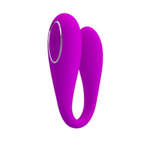 Vibrator cupluri pentru clitoris si punct G Pretty Love August control din telefon mobil - Img 3