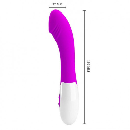 Vibrator din silicon cu 30 functii de vibratie Pretty Love Elemental 30 - Img 3