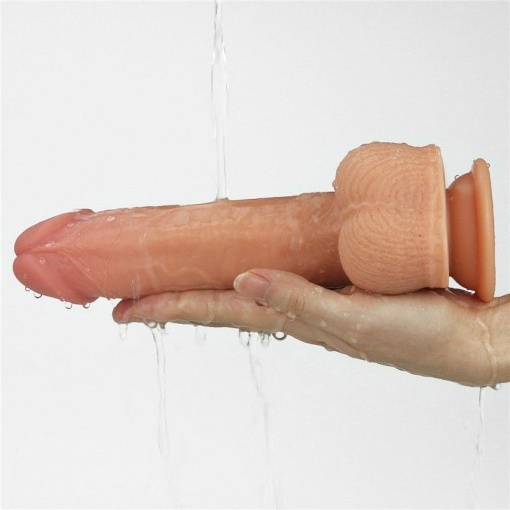 Vibrator din Silicon Dual Layer cu Incalzire, Rotatii si Vibratii - Img 3