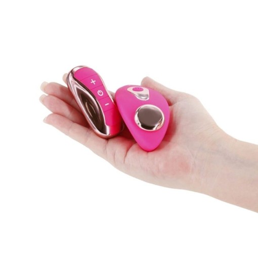 Vibrator din silicon Sugar Pop - Chantilly - Pink (8.4cm) - Img 2