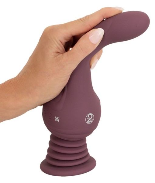 Vibrator dublu, flexibil – două capete utilizabile Turbo Shaker Double Lover (30cm) - Img 6