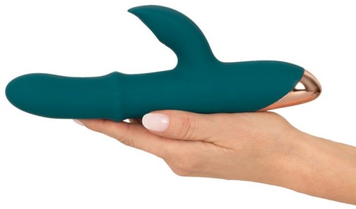 Vibrator iepure cu inel de masaj Thumping Rabbit Vibrator with Moving Ring (27.7cm) - Img 6