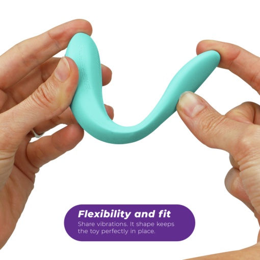 Vibrator inteligent pentru stimularea clitorisului, turcoaz We-Vibe Sync Lite - Img 3
