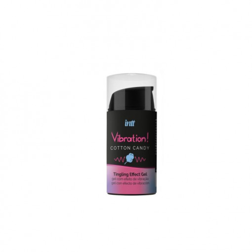 Vibrator lichid VIBRATION COTTON CANDY, 15ML - Img 2