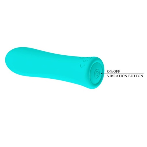 Vibrator Mic 10cm Pretty Love Alfreda Green - Img 2