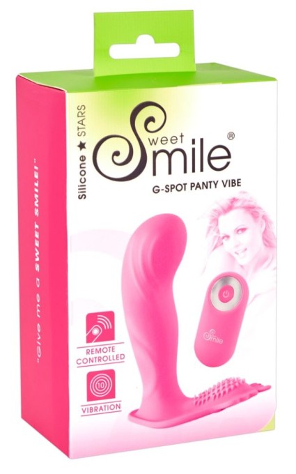 Vibrator pentru chiloti cu 10 moduri de vibratie Remote Control G-Spot Panty Vibe (11,7 cm) - Img 3