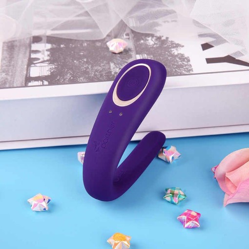 Vibrator pentru cupluri SATISFYER PARTNER COUPLES VIBRATOR - Img 3