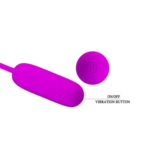 Vibrator Pretty Love Joyce Purple 18cm - Img 3