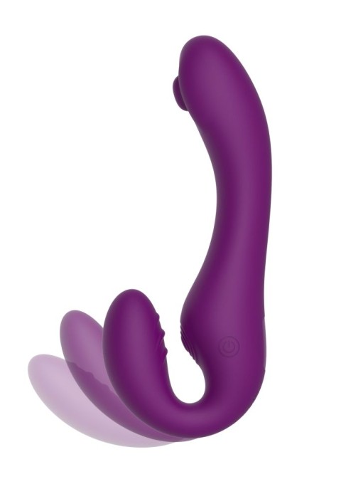 Vibrator rabbit Strapless Strap-On Pulse Vibe (19.5 cm) - Img 4