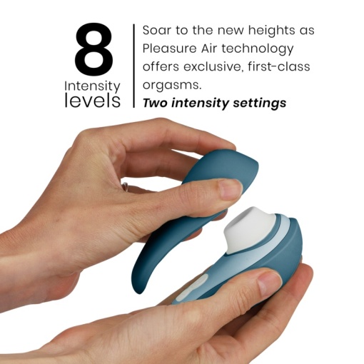 Vibrator stimulator Clitoris Womanizer Liberty 2 Albastru - Img 2