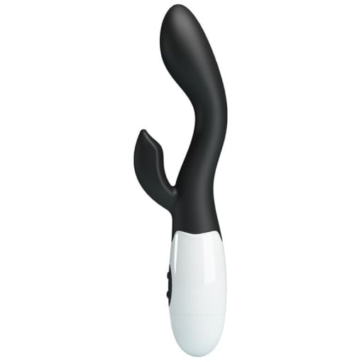 Vibrator stimulator punct G si clitoris Pretty Love - Brighty G-Spot Vibrator Negru - Img 7